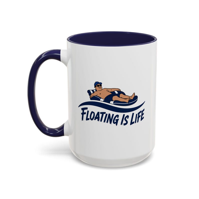 Floating Is Life DOUG MUG 15oz immagine 2