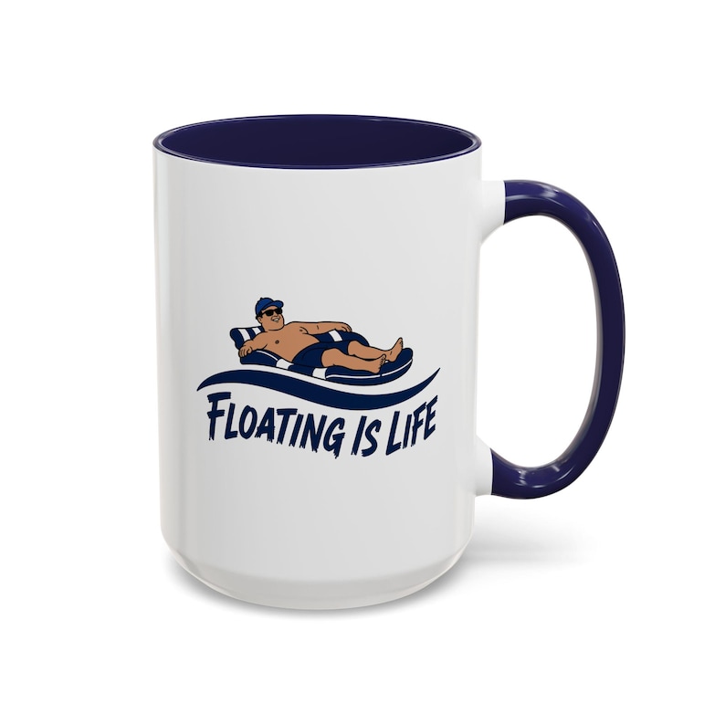 Floating Is Life DOUG MUG 15oz immagine 1