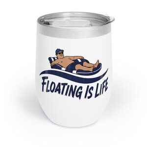 Vaso térmico Floating Is Life de 355 ml (12 oz) imagen 2
