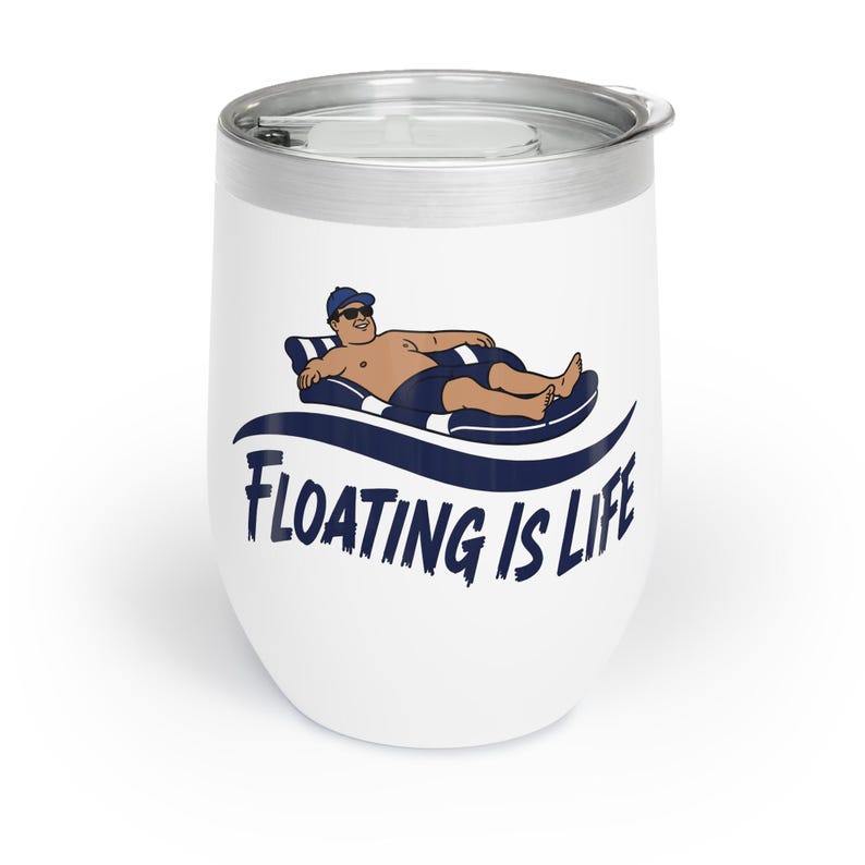 Vaso térmico Floating Is Life de 355 ml (12 oz) imagen 2