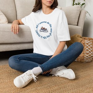 Floating Is Life Unisex Softstyle T-Shirt image 5