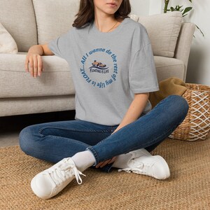 Floating Is Life Unisex Softstyle T-Shirt image 11