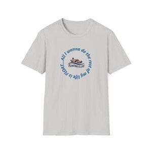 Floating Is Life Unisex Softstyle T-Shirt image 7