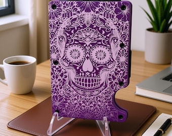 Custom Laser Engraved Metal Card Wallet – RFID Card Holder with Money Clip