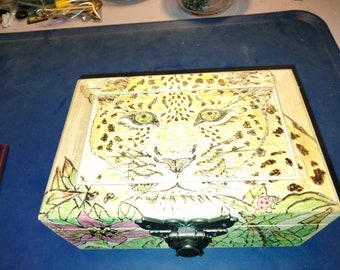 Celebrating Africa, Leopard jewelry box