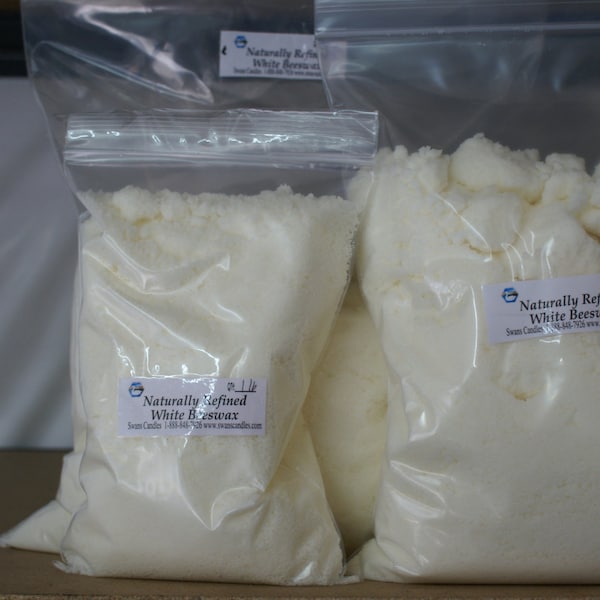 Natural White Beeswax 10 lbs naturally bleached no chemicals Made in USA + 1 lb. Damar Crystals (Encaustic Artists Special)
