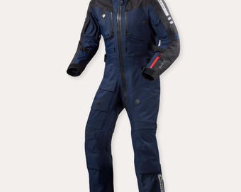 REV IT Paramount Gore Tex One-Piece Motorcycle Suit | Waterproof Adventure Touring Riding Suit for Men