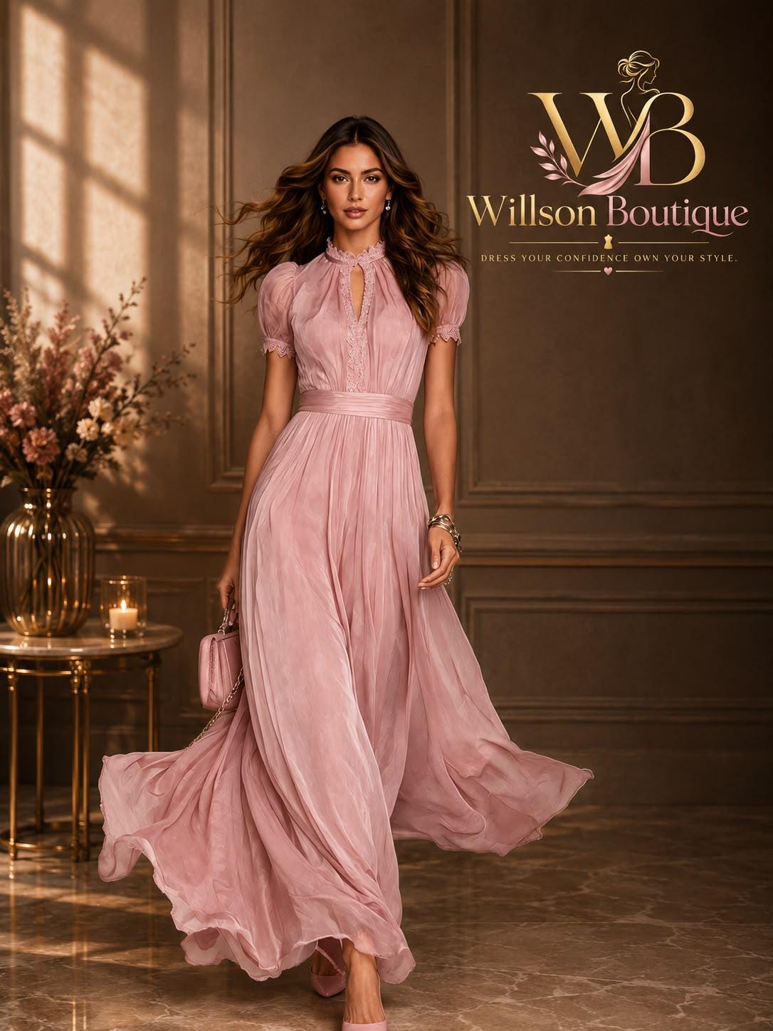 fit and flare long sleeve wedding dress Modest Dress,Long Ivory Over Champagne Bridal Gown,WD00930 US18W / Ivory Petite - Dresses, Empire CEM Rush order Size:12-13Y