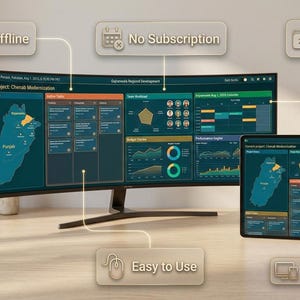 Project Manager Web App, Task Planner, Workflow Board, Team Dashboard, Digital Download