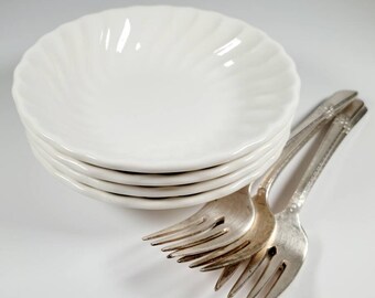 Petite Fluted Swirl Dish - Set of 4