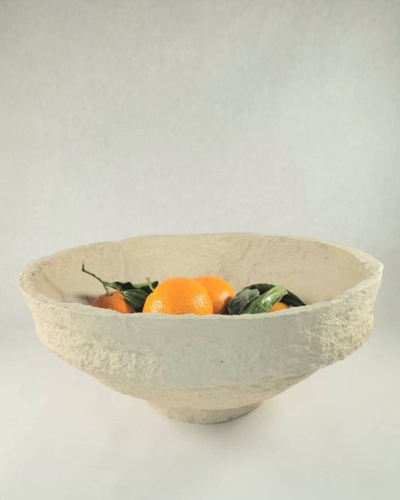 Large Paper Mache Bowl Etsy