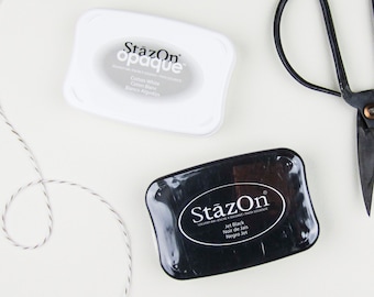 Tsukineko Stazon Ink Pad  - Solvent Stamp Pad