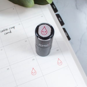 Period Planner Stamp - Blood Droplet
