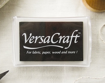 Tsukineko VersaCraft Ink Pad  - stamp pad formulated for fabric and wood