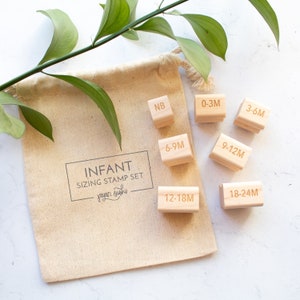 Infant Sizing Stamp Set