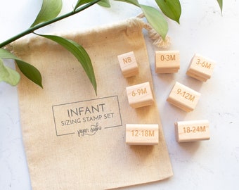 Infant Sizing Stamp Set