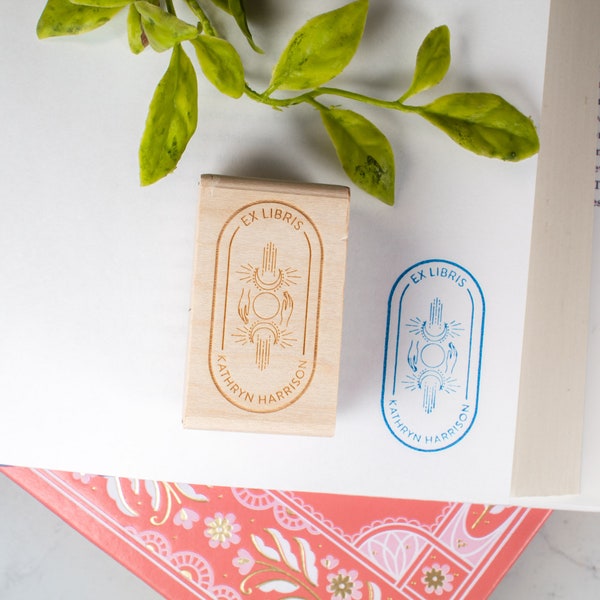 Ex Libris Stamp Etsy