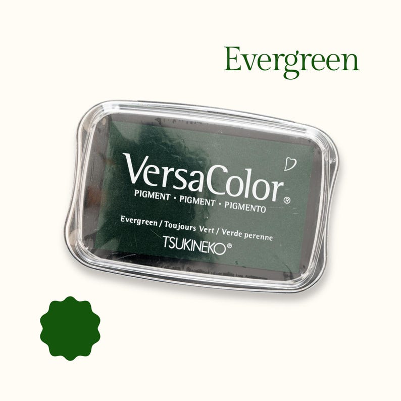 Versacolor Pigment Ink Pad evergreen