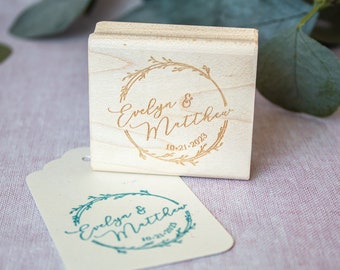 Personalized Wedding Stamp