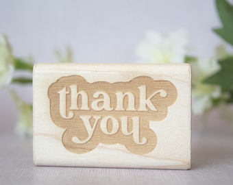 Retro Thank You Stamp