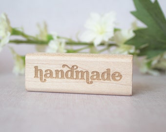 Retro Handmade Rubber  Stamp