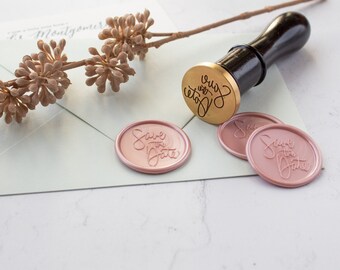 Save the Date Wax Seal Stamp