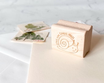 Long Live Snail Mail Stamp