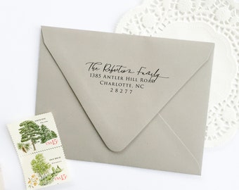 Elegant Address Stamp