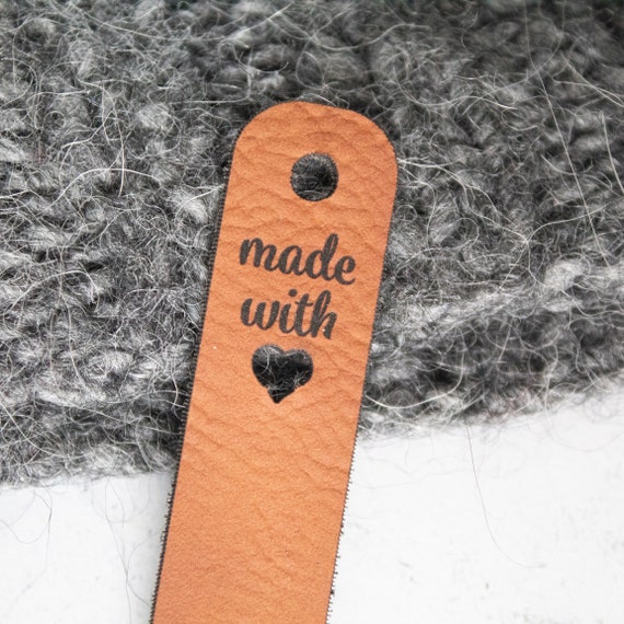 Made with Love Rivet Tags
