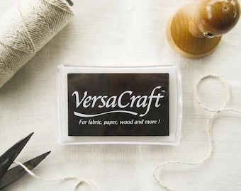 Tsukineko VersaCraft Ink Pad  - stamp pad formulated for fabric and wood