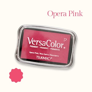 Versacolor Pigment Ink Pad opera pink
