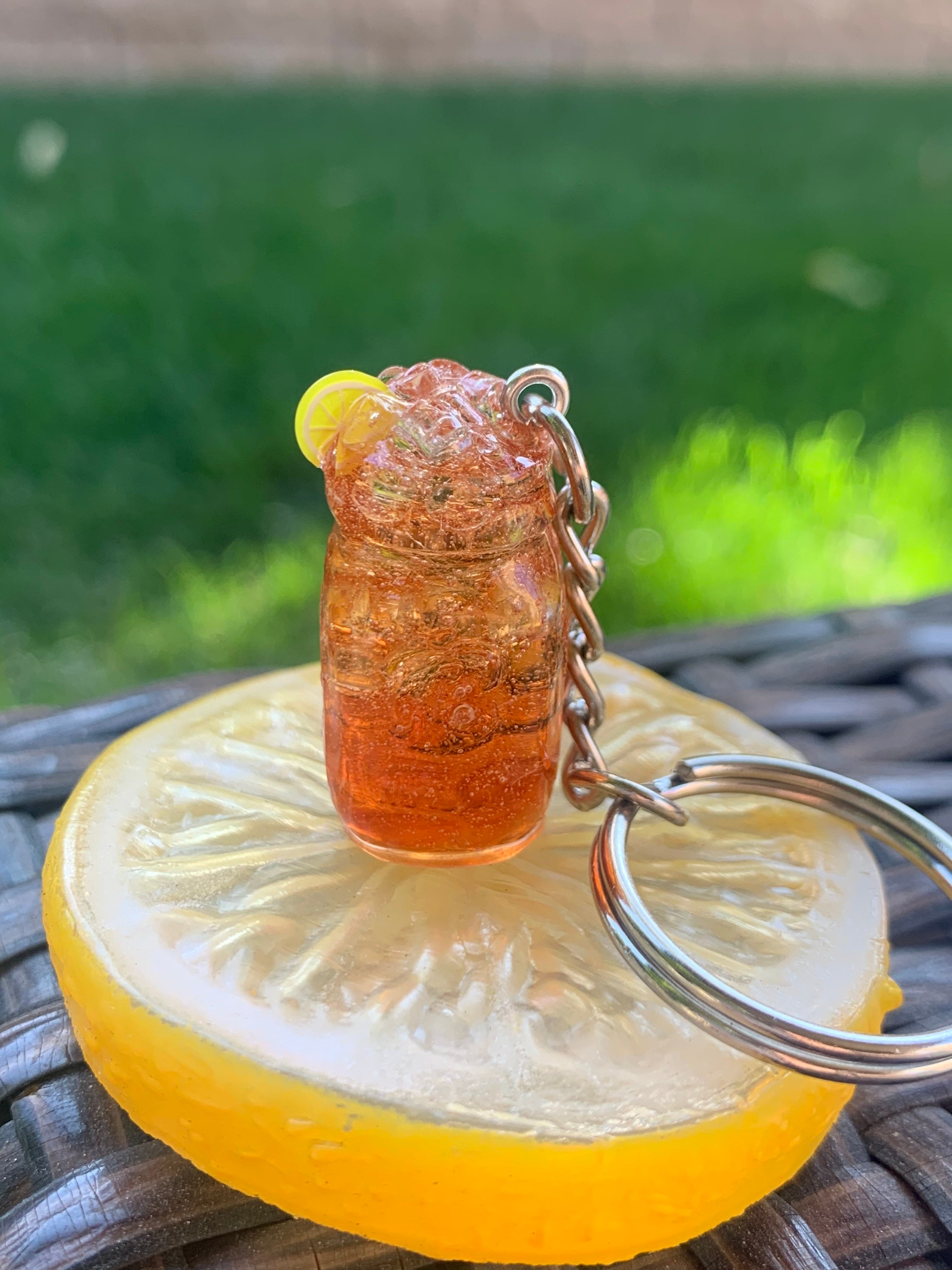Tea Keychain Etsy