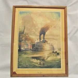 RIVER QUEEN Framed Print