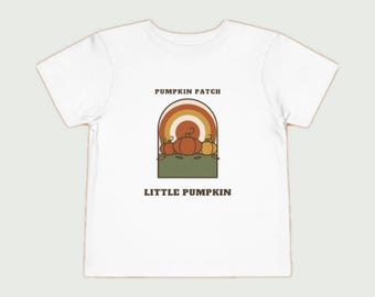 Little Pumpkin Shirt, Pumpkin Patch Family Matching Shirts, Retro Toddler Fall Tee, Kids Halloween Shirt, Fall Photo Outfit