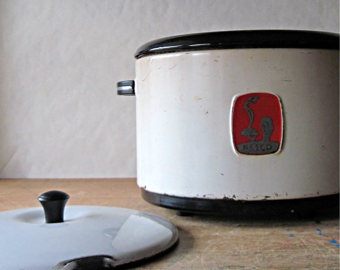 Nesco Thrifty Slow Cooker, Electric Casserole, Crock Pot, Nesco Cooker