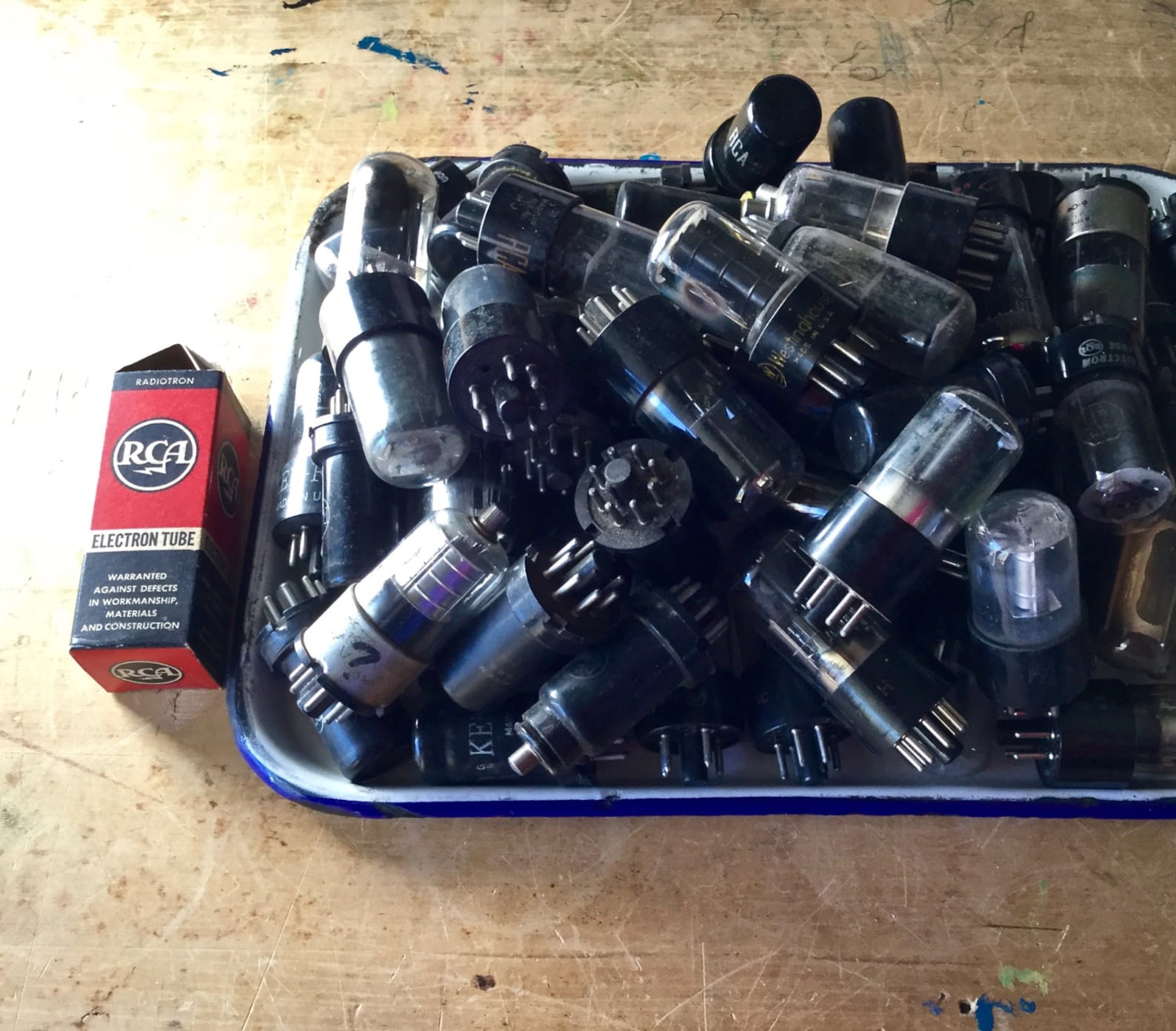 Vintage Vacuum Tubes Glass Metal Tubes Radio TV Tubes Etsy