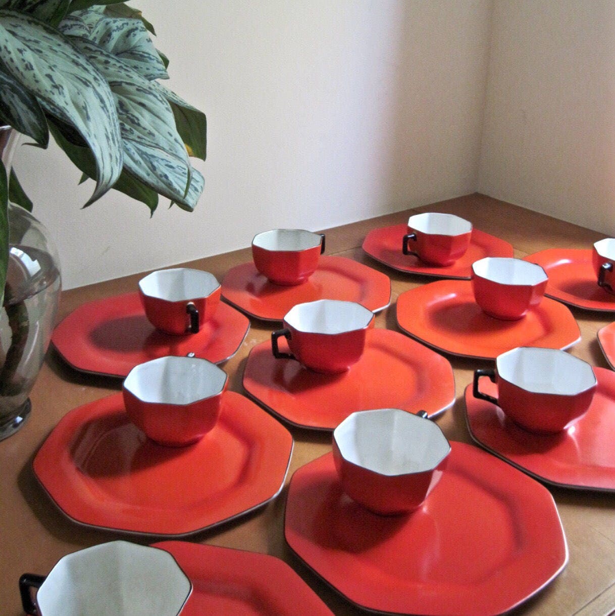 Solian Ware Snack Set Antique Dishes Vintage Dishes Kitchen Etsy