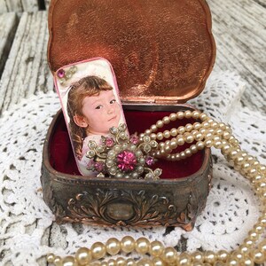 Amazon.com: Hipiwe Vintage Metal Jewelry Box Small Trinket