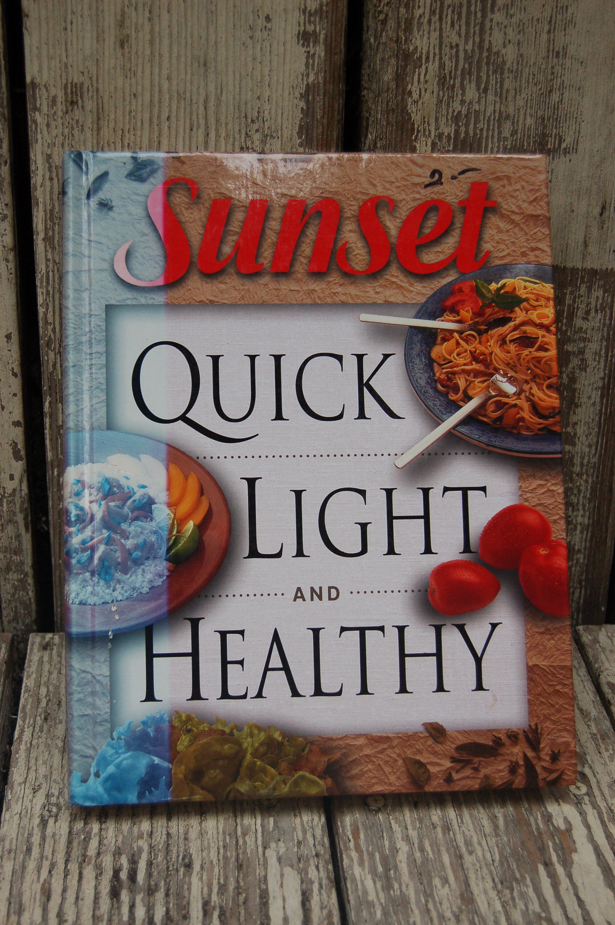 1996 Sunset Quick Light and Healthy recipe book. Hardback | Etsy