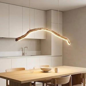 Driftwood light ceiling lighting rustic custom wood light fixture handmade unique hanging pendant lights