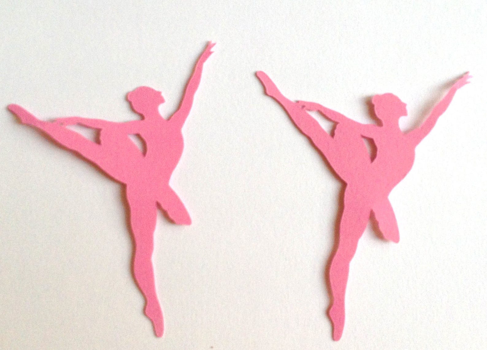 die cut dancer/ballet with tutu