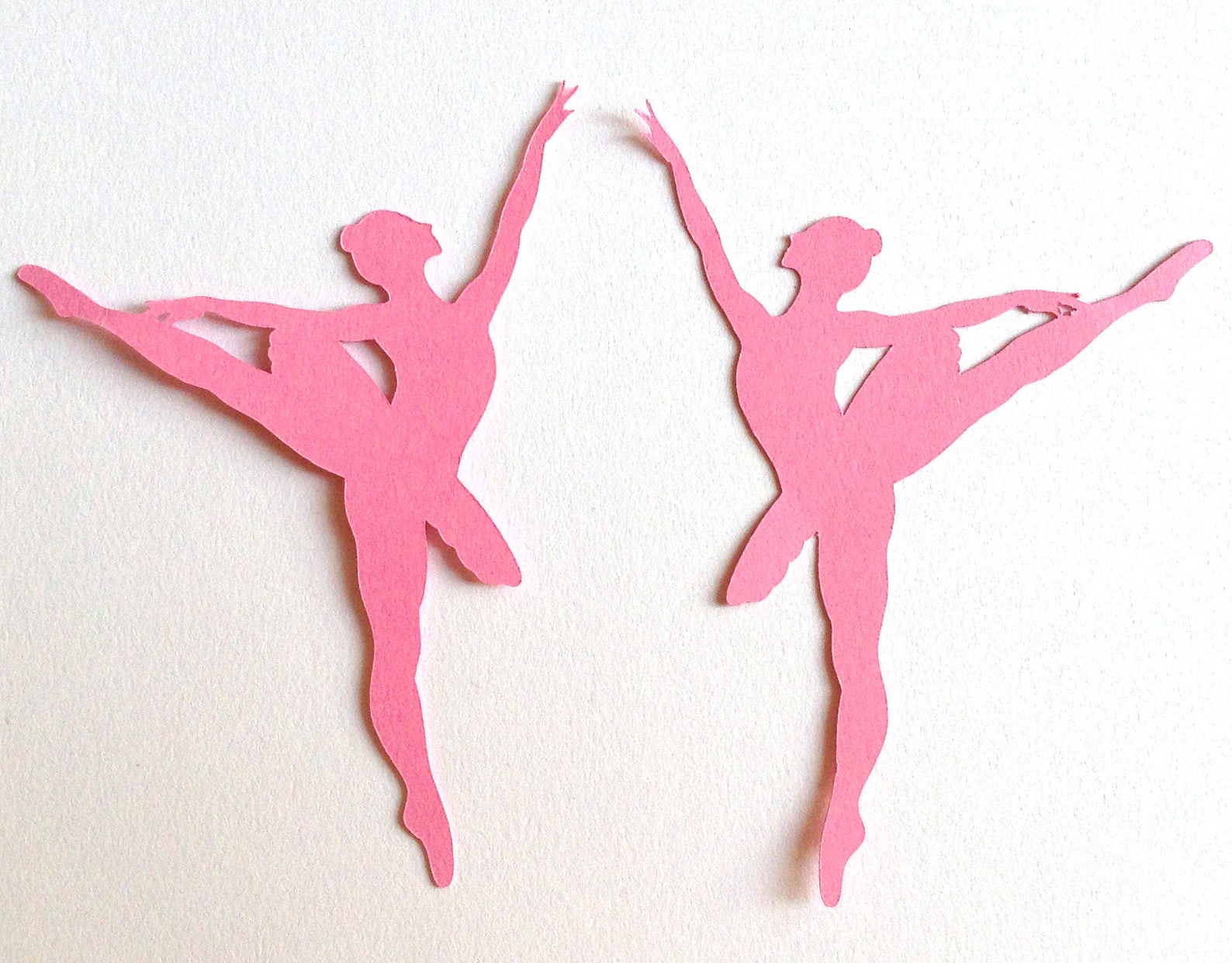 die cut dancer/ballet with tutu