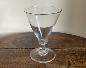 Antique George III conical bowled rummer c. 1800