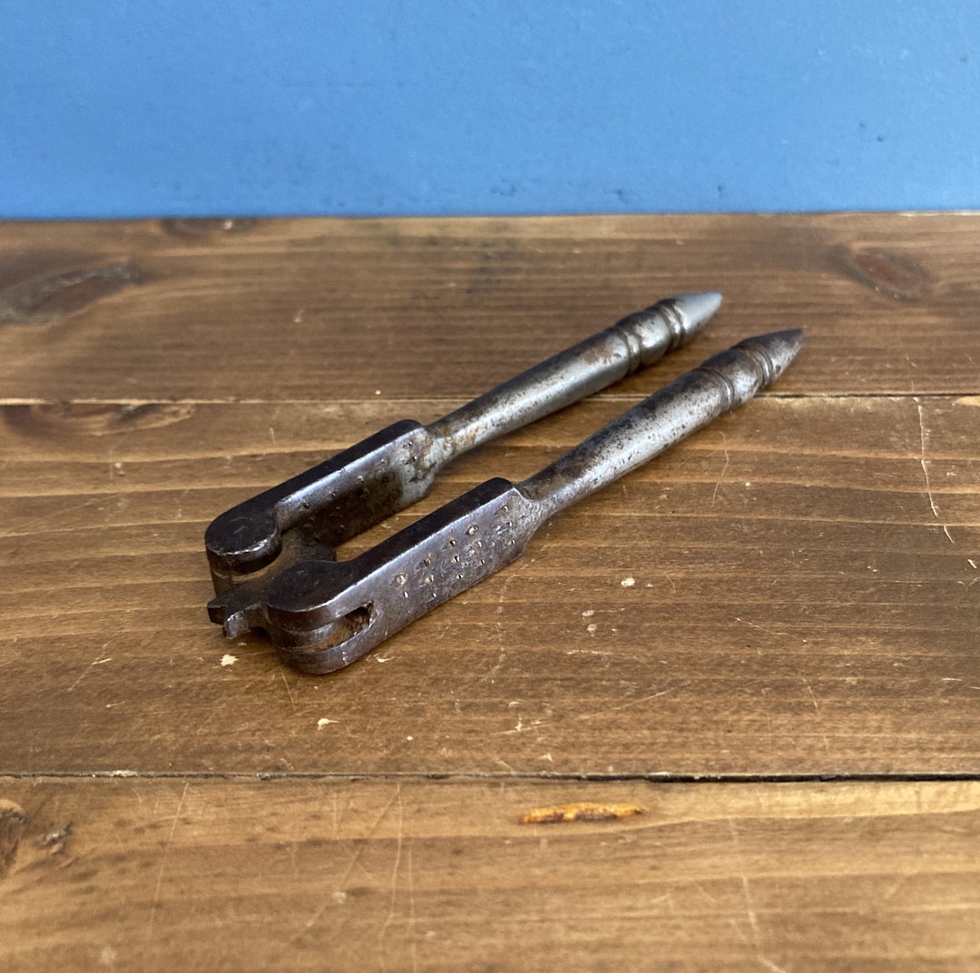 Antique Steel Lever Nutcracker C. Early 20th Century Etsy