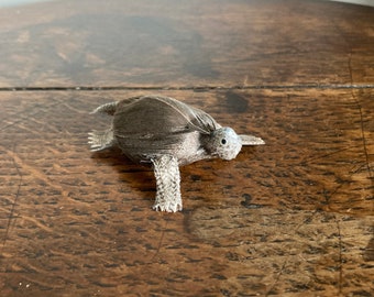 Vintage feather turtle c. late 20th century