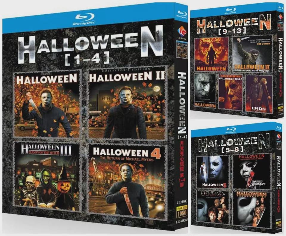 Halloween Dvd Box Set - Etsy