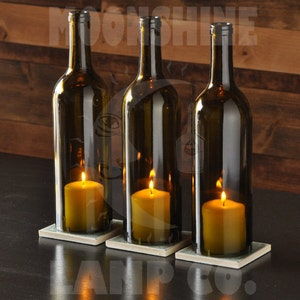 Witchy Women Wine Bottle Candle