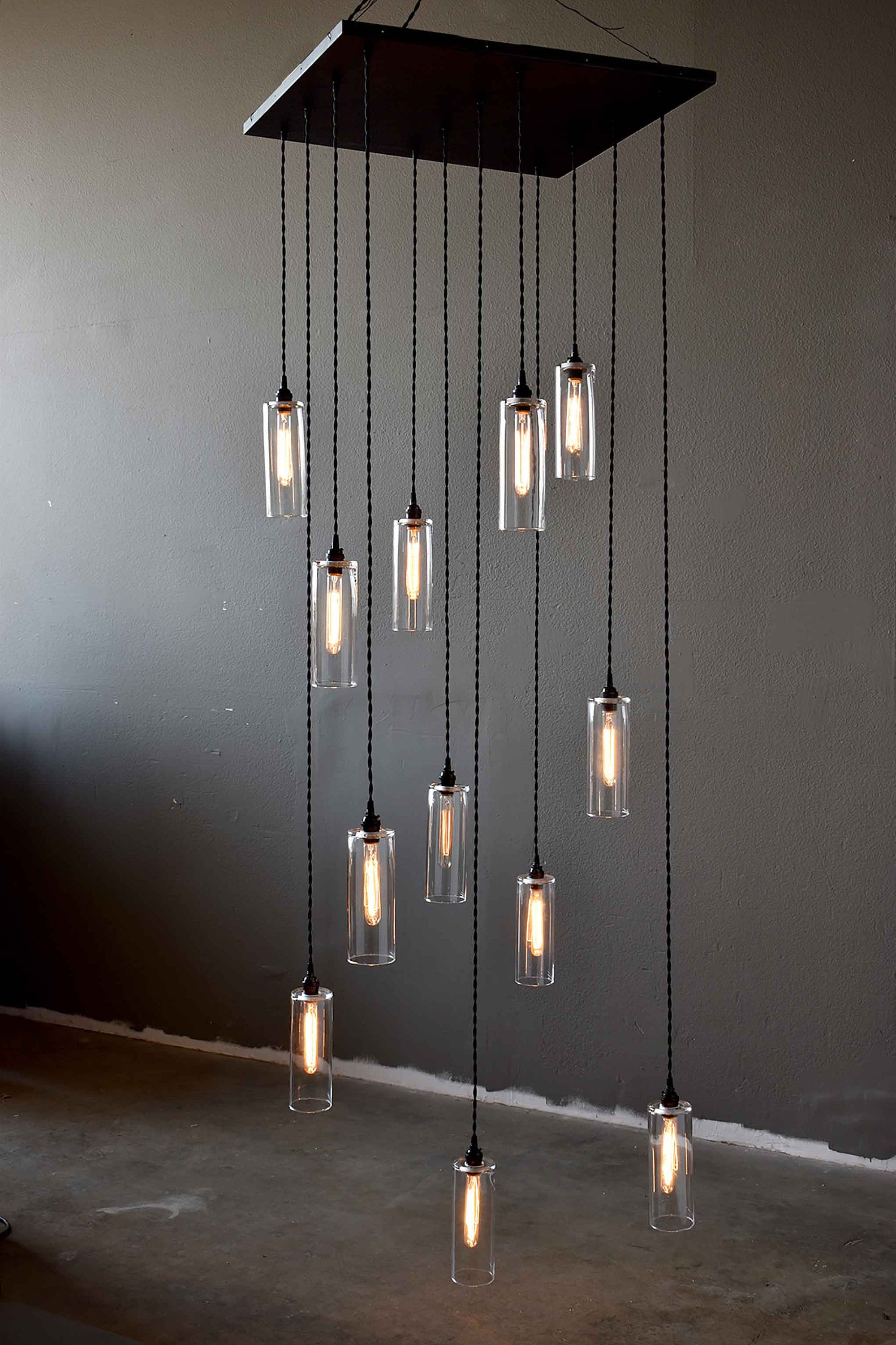 Industrial foyer lighting outlet