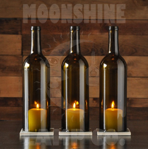 Witchy Women Wine Bottle Candle