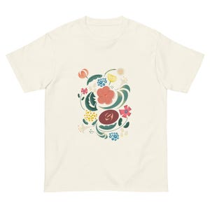 Stoffa's original flower pattern Unisex short sleeve tee